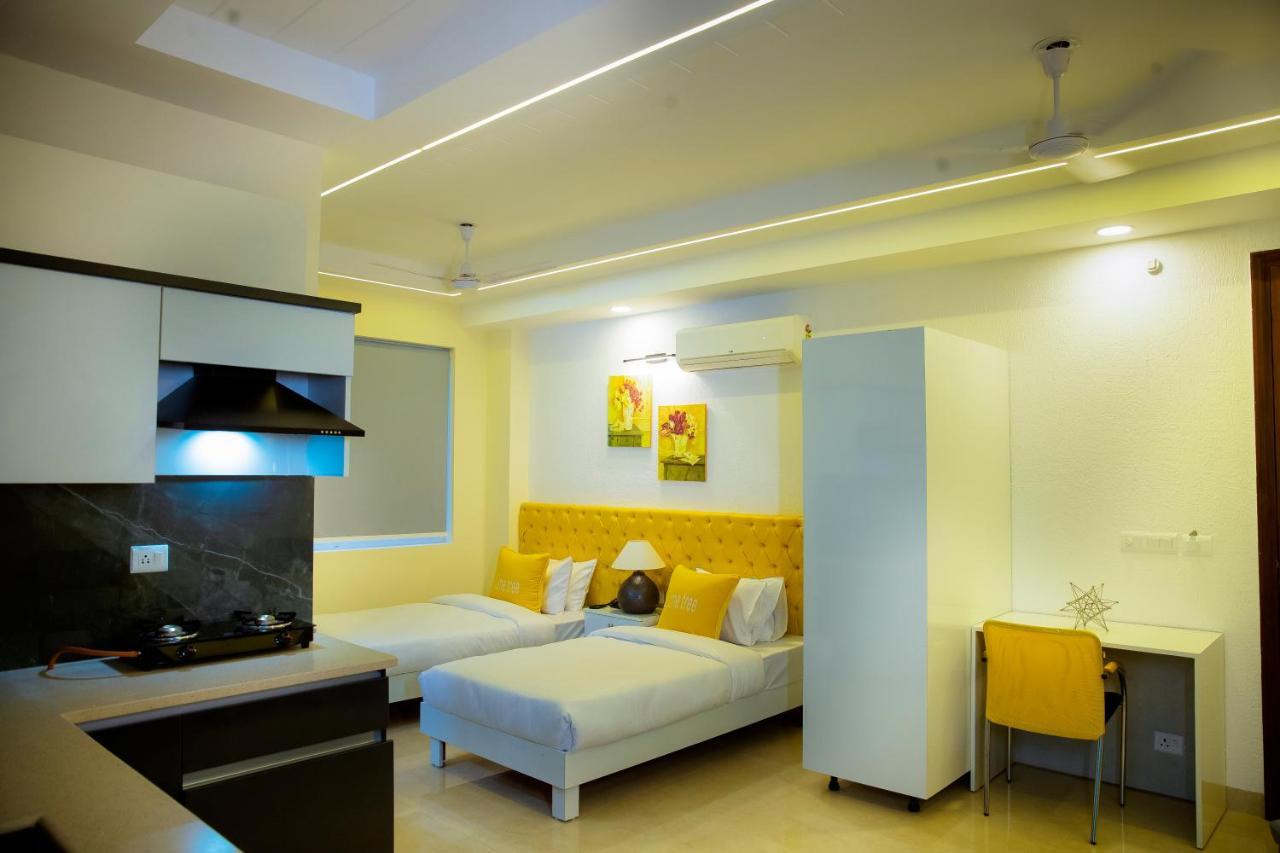 Lime Tree Luxury Studio - Service Apartment Near Artemis Hospital ,Gurgaon Esterno foto